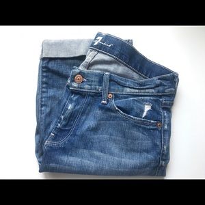 7 for all mankind Bermuda shorts size 28